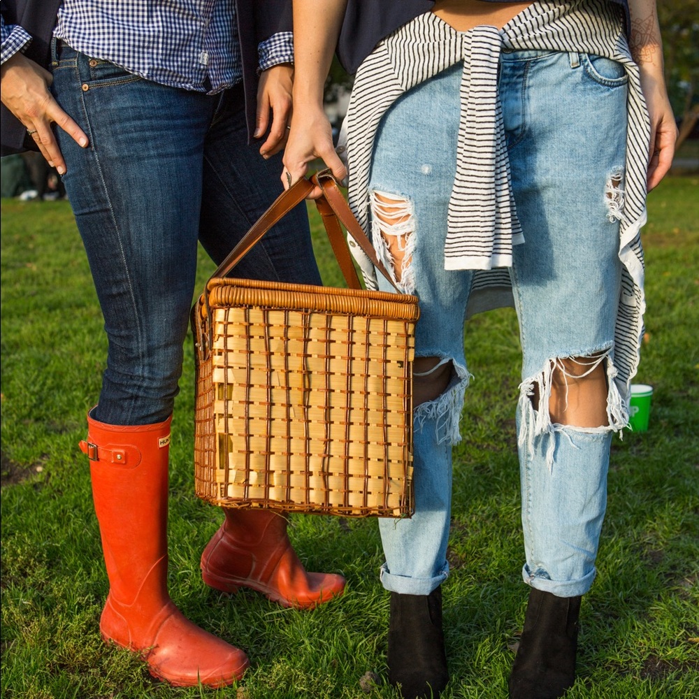 Pull & Bear shredded jeans